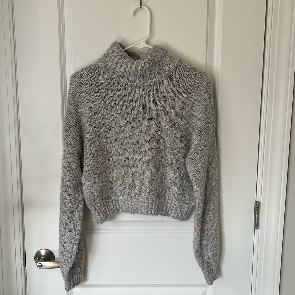 Hollister Chunky Knit Turtleneck Sweater